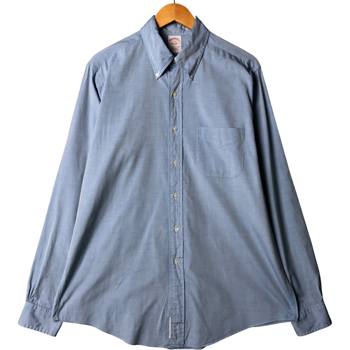 古着 ブルックスブラザーズ Brooks Brothers Est.1818 長袖 ボタンダウンシャツ メンズL相当/eaa586720