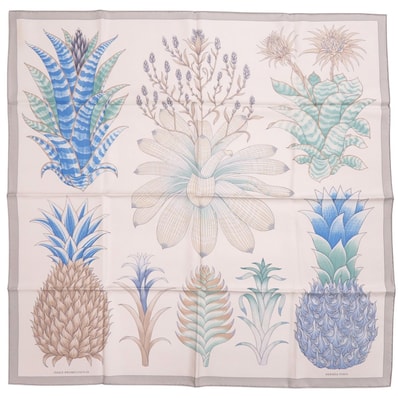 エルメス カレ90 Index Bromeliaceae ブロメ
