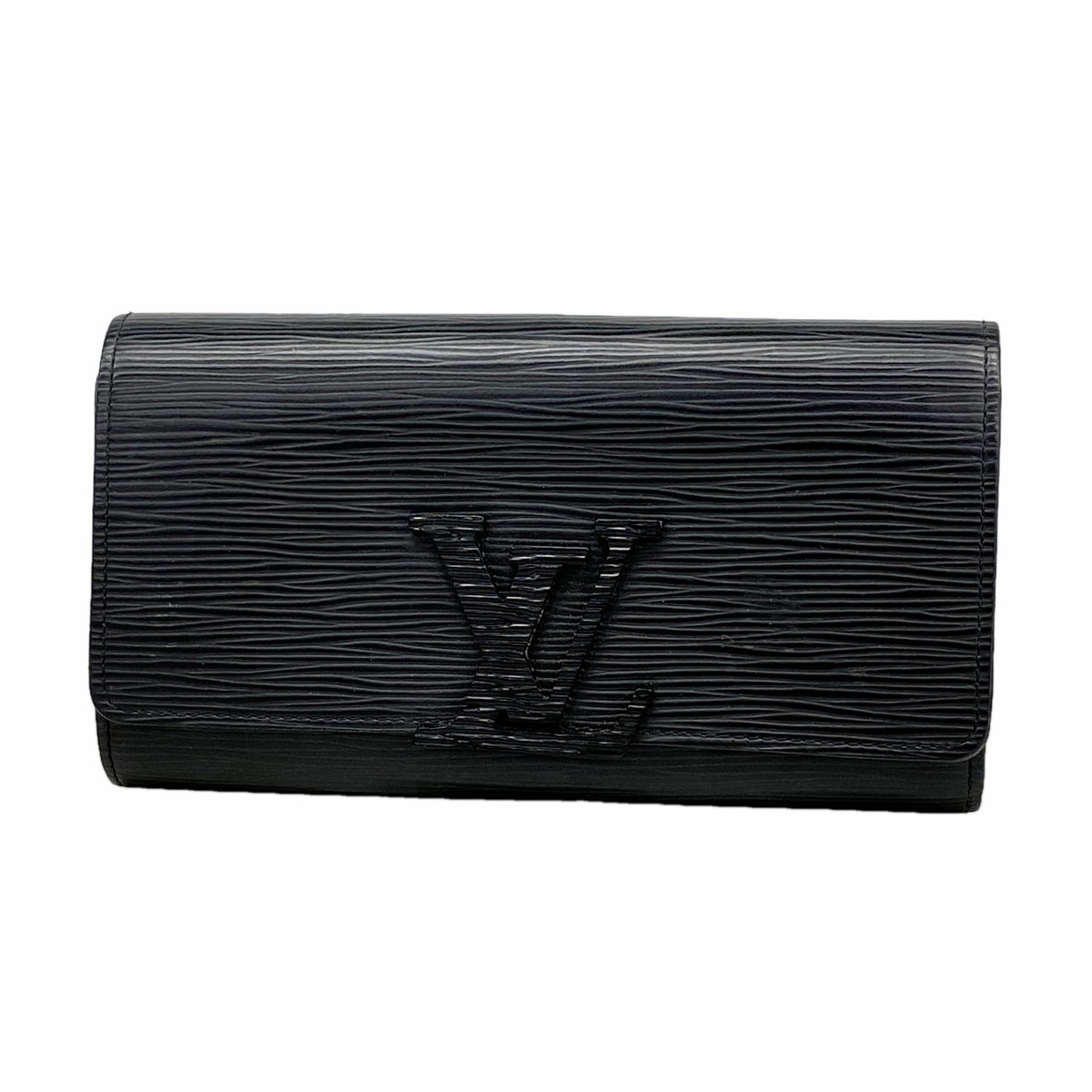 Louis Vuitton Louise Wallet Epi Leather "Noir"