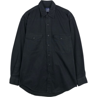 古着 90年代 ギャップ GAP オールドギャップ 長袖 コットンシャツ メンズS相当 ヴィンテージ/eaa651962