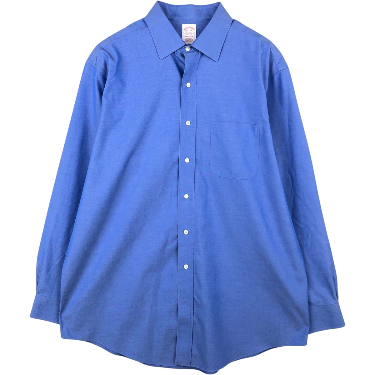 古着 ブルックスブラザーズ Brooks Brothers Est.1818 MADISON 長袖 コットンシャツ メンズXL相当/eaa622290