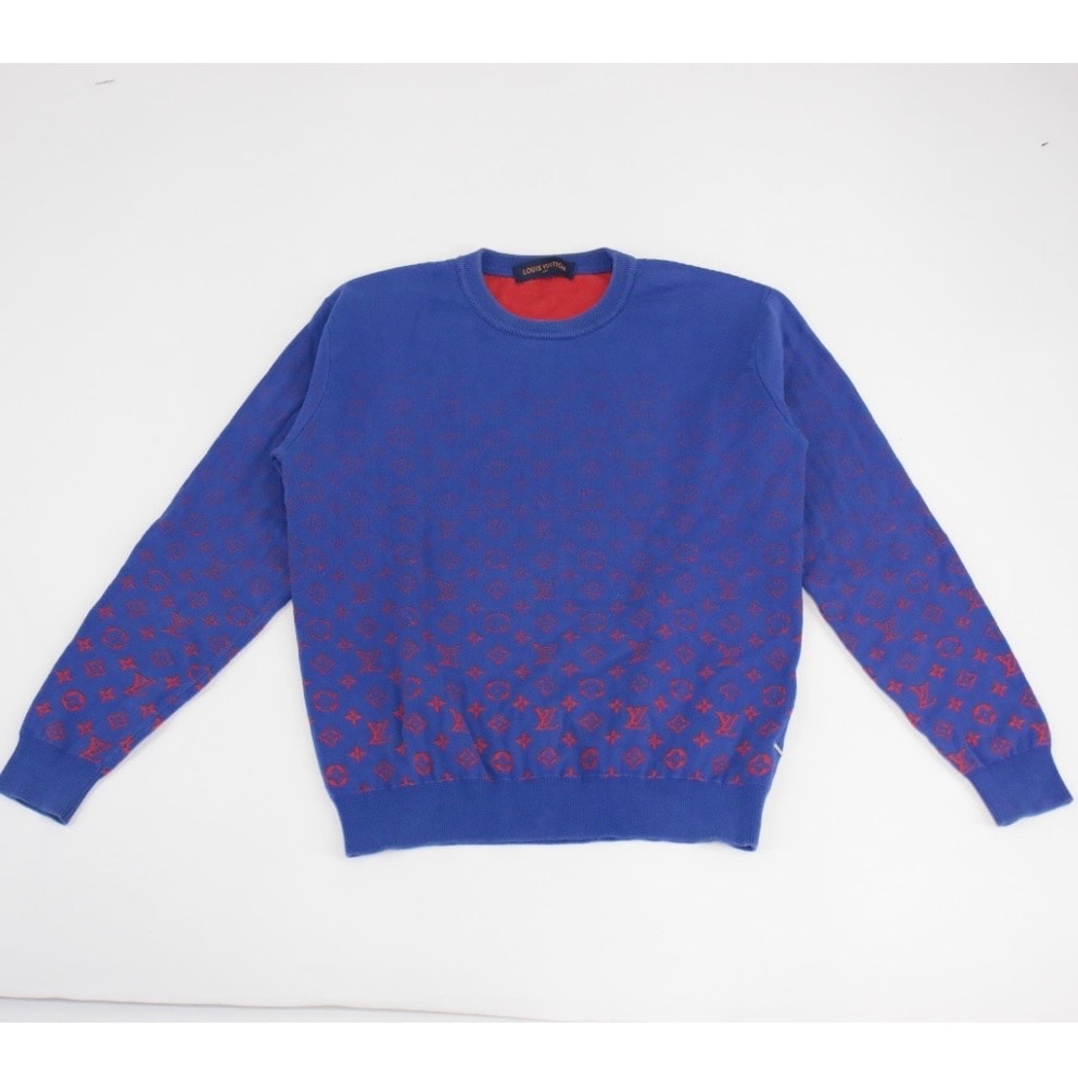 ルイヴィトン モノグラム グラデーションニット