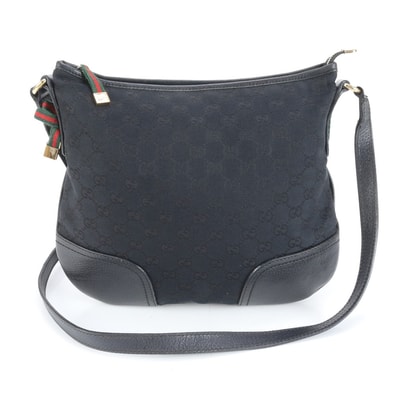 ■美品 グッチ GGキャンバスプリンシー 204939 ショルダーバッグ