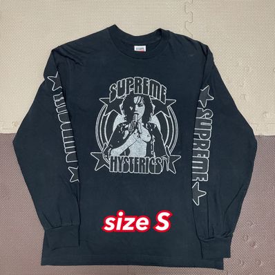 Supreme x HYSTERIC GLAMOUR L/S Tee "Black"