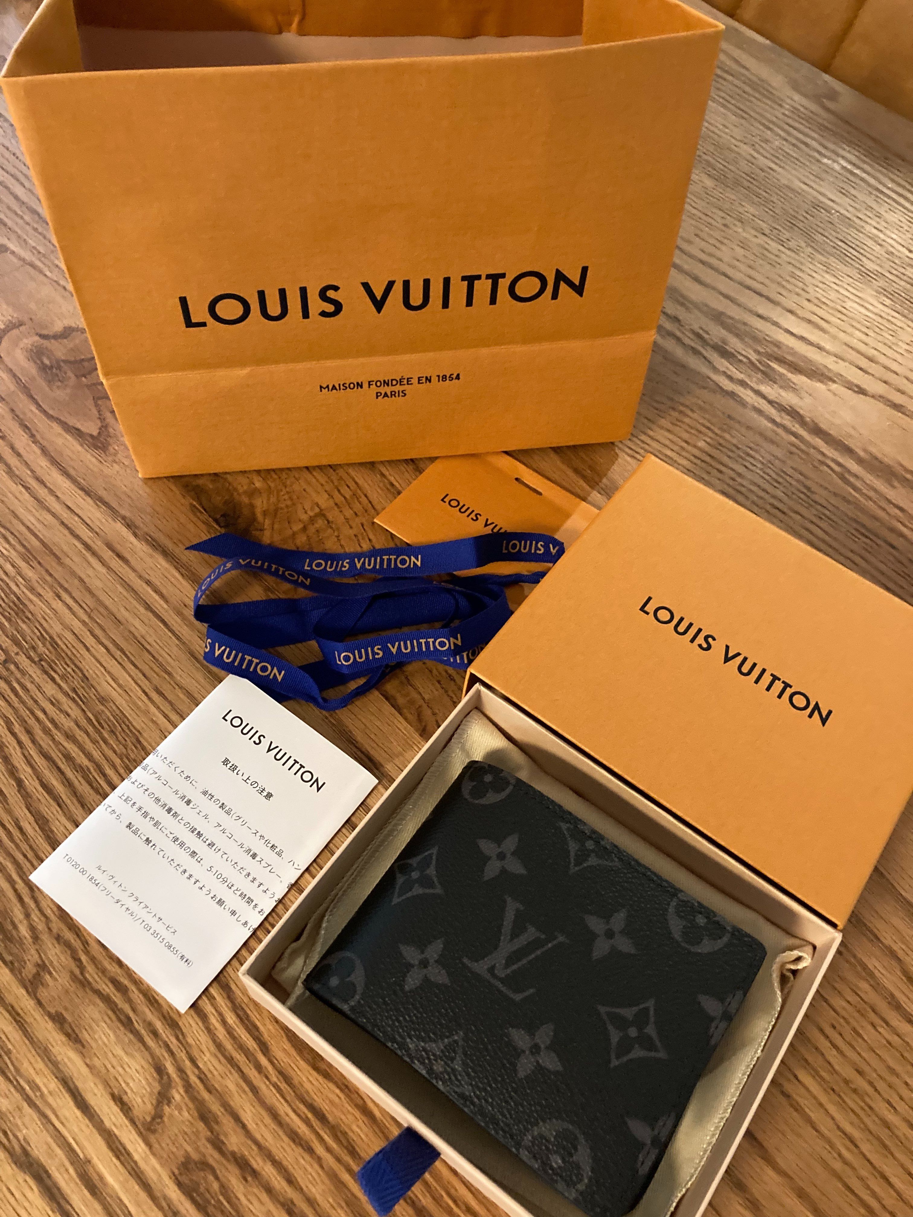 Louis Vuitton Multiple Wallet Monogram Eclipse