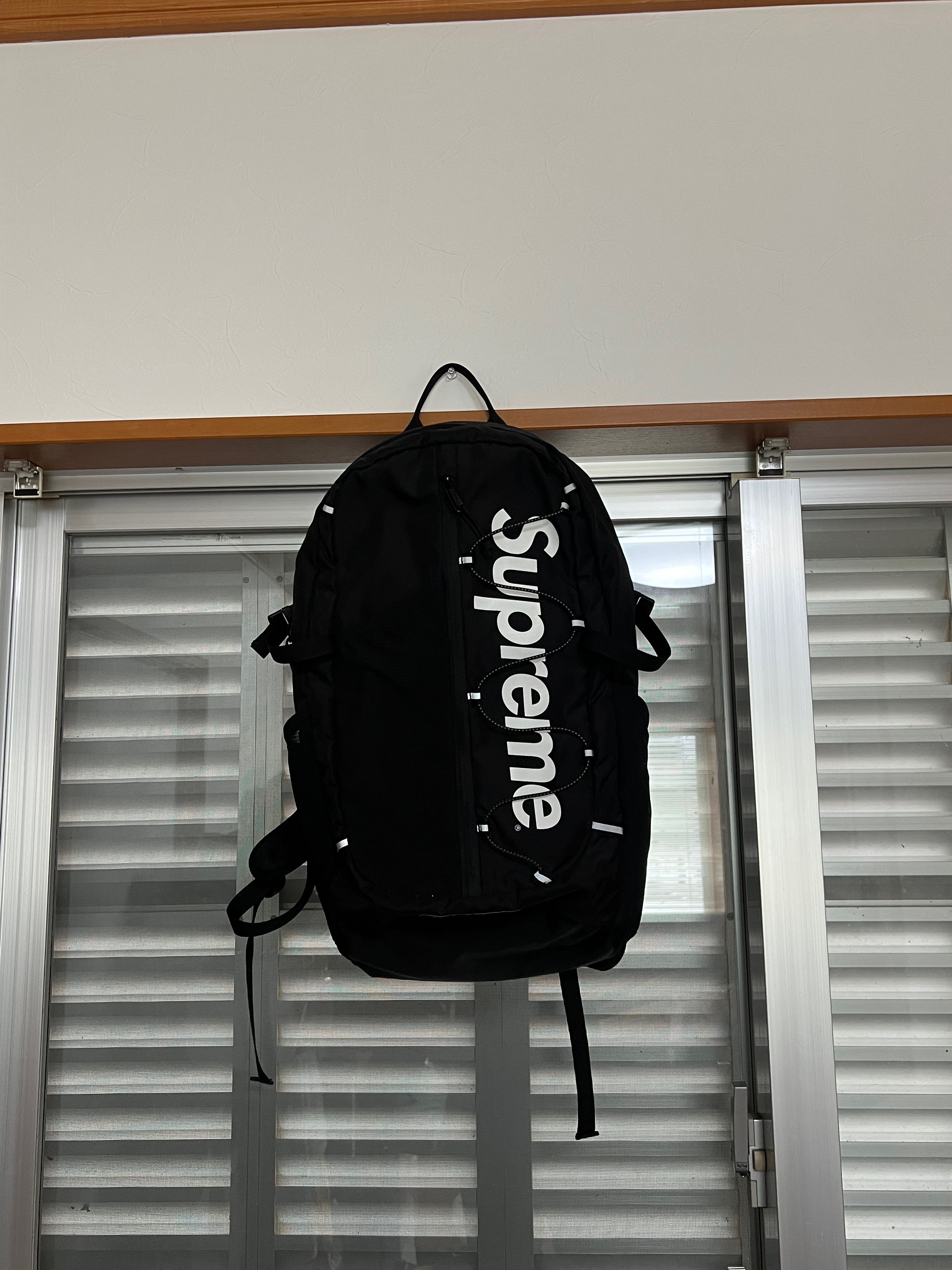 Supreme 2017SS Backpack "Black"