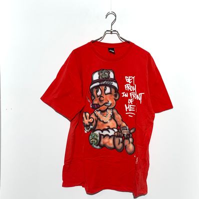 STUSSY SHIRT KING PHADE TEE Red
