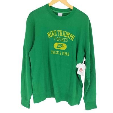 00s TRACK & FIELD フロントプリント クルーネックスウェット トレーナー【1135997687046】