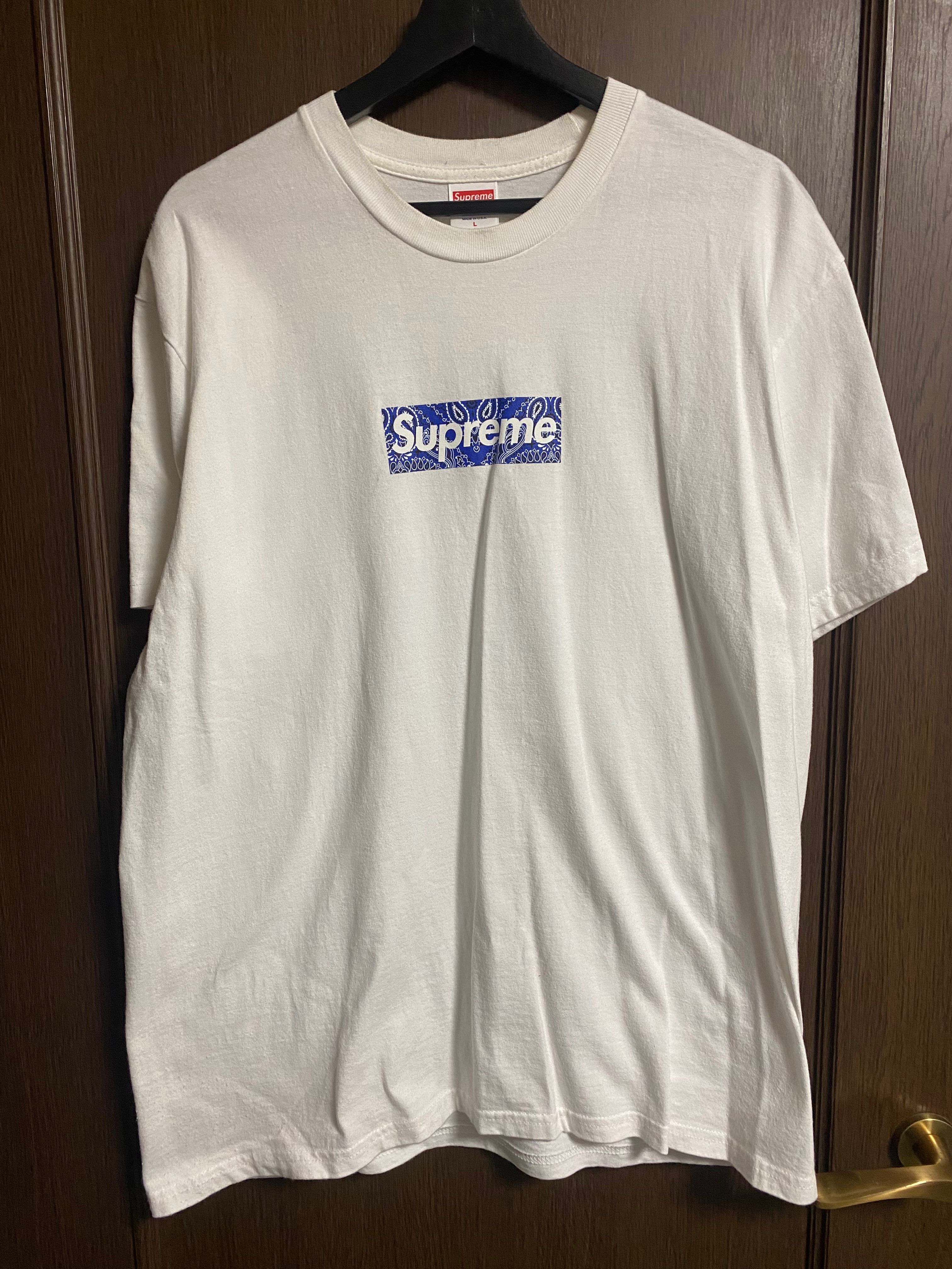 Supreme Bandana Box Logo Tee "White"