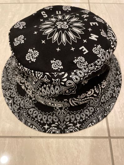 Supreme Bandana Crusher "Black"