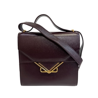 ボッテガヴェネタ BOTTEGAVENETA ショルダーバッグ ザ クリップ ハンド 2way フォーマル ボルドー