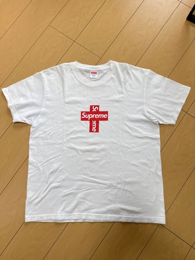 Supreme Cross Box Logo Tee "White"