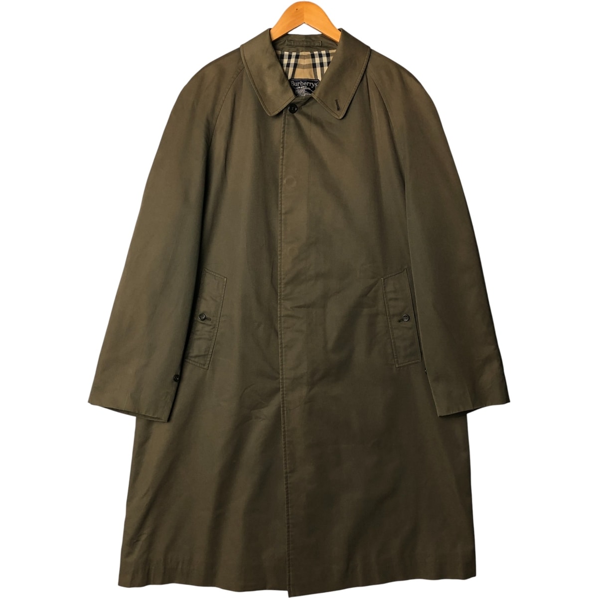 古着 バーバリー Burberry's ステンカラーコート バルマカーンコート メンズXL相当/evb031883