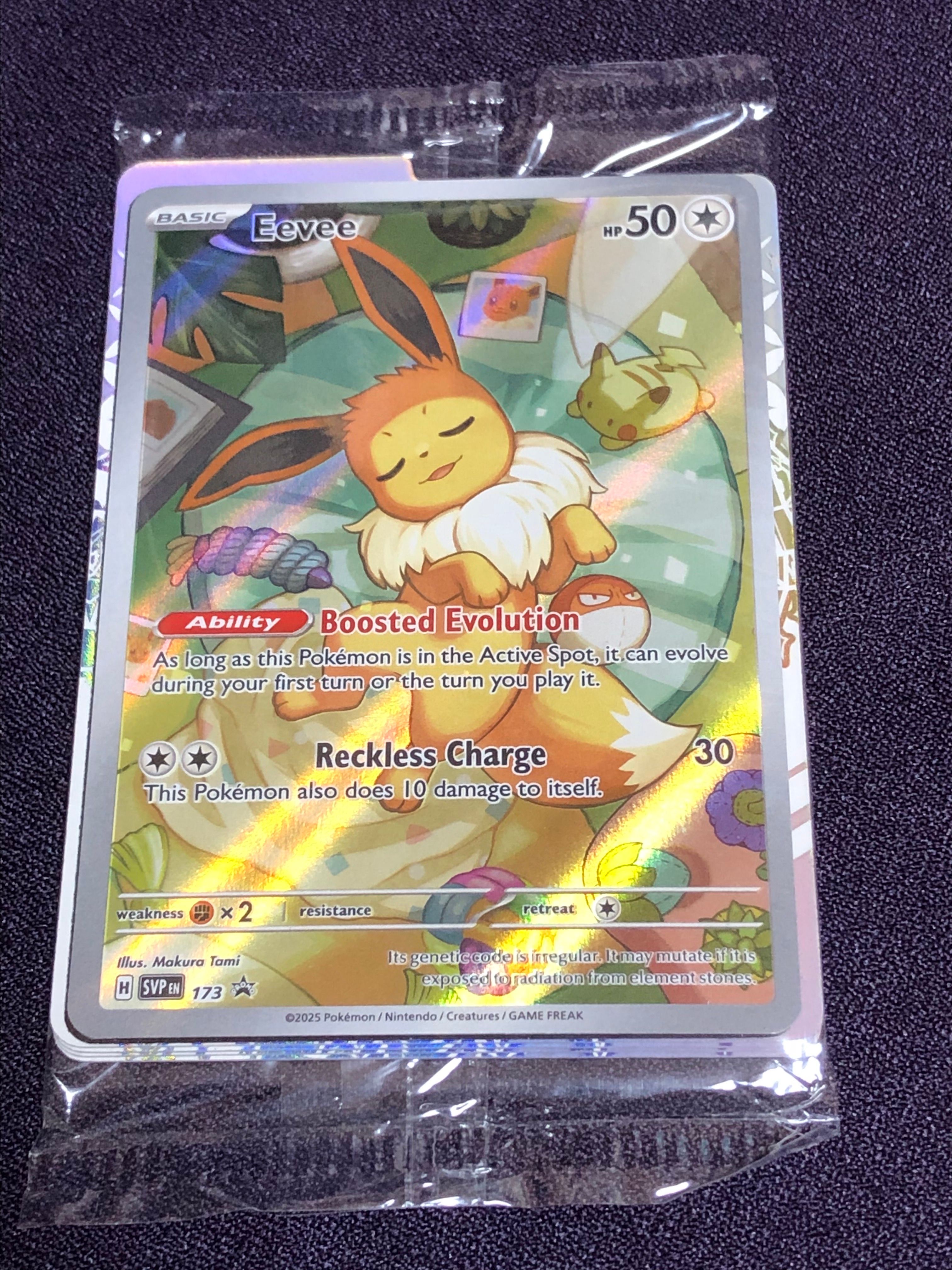 イーブイ P [SVP EN 173]【英語版】(スカーレット&バイオレット「プリズマティックエボリューションズ エリートトレーナボックス」)