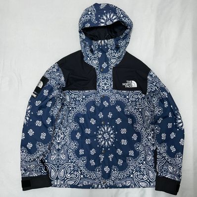 Supreme The North Face Bandana Mountain Parka "Navy"