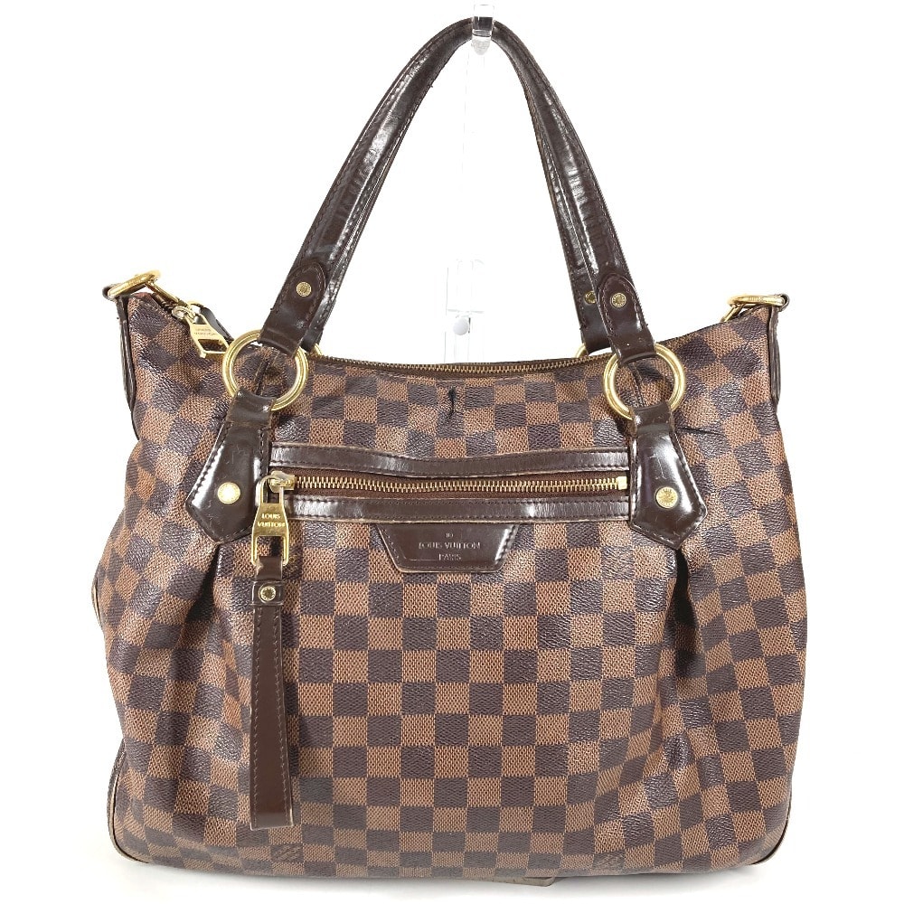 ルイヴィトン LOUIS VUITTON イーヴォラMM イーヴォラ MM N41131 ダミエ カバン トートバッグ 肩掛け ショルダーバッグ ダミエキャンバス エベヌ ブラウン