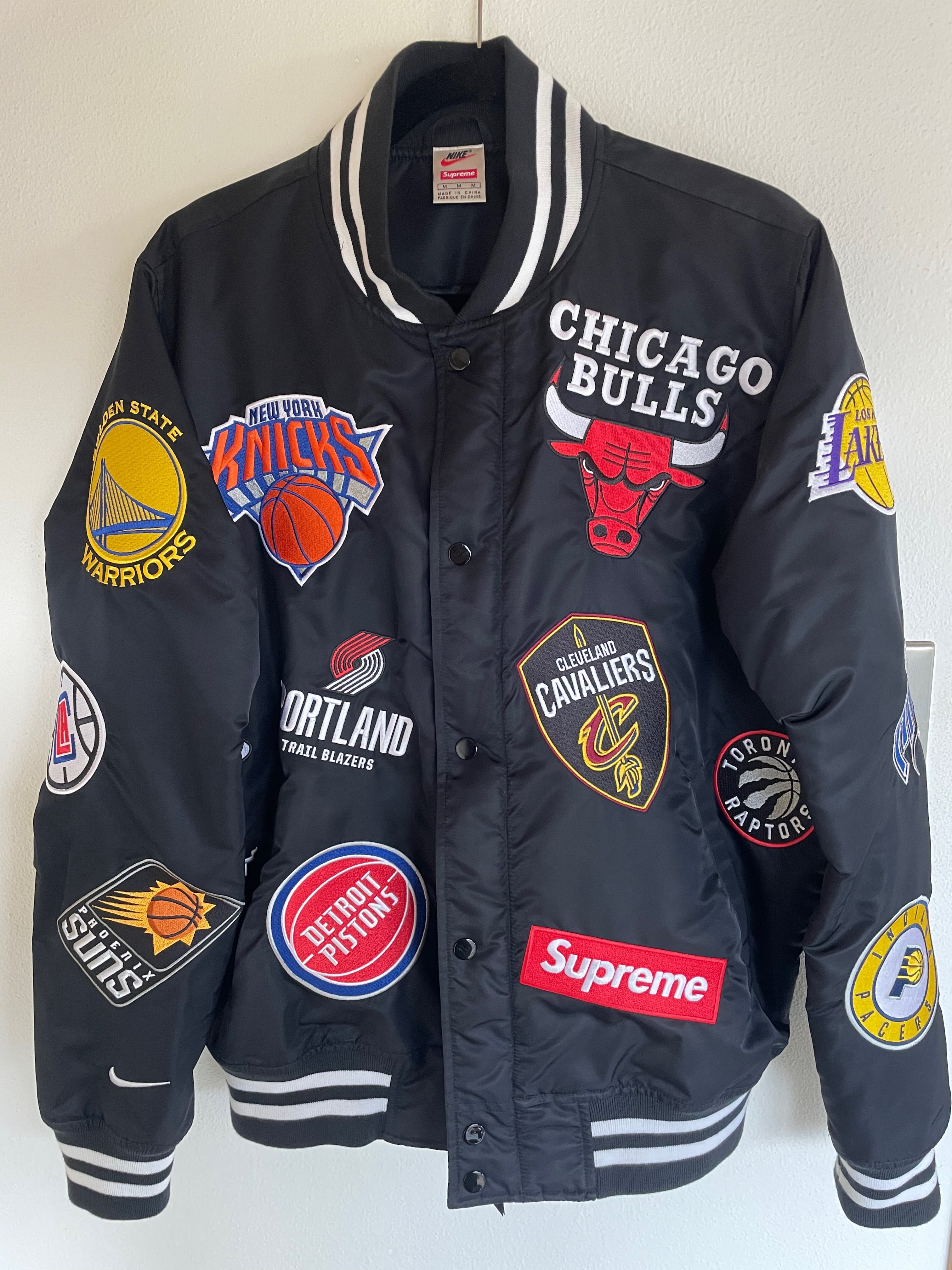 Supreme / Nike®/NBA Teams Warm-Up Jacket "Black"