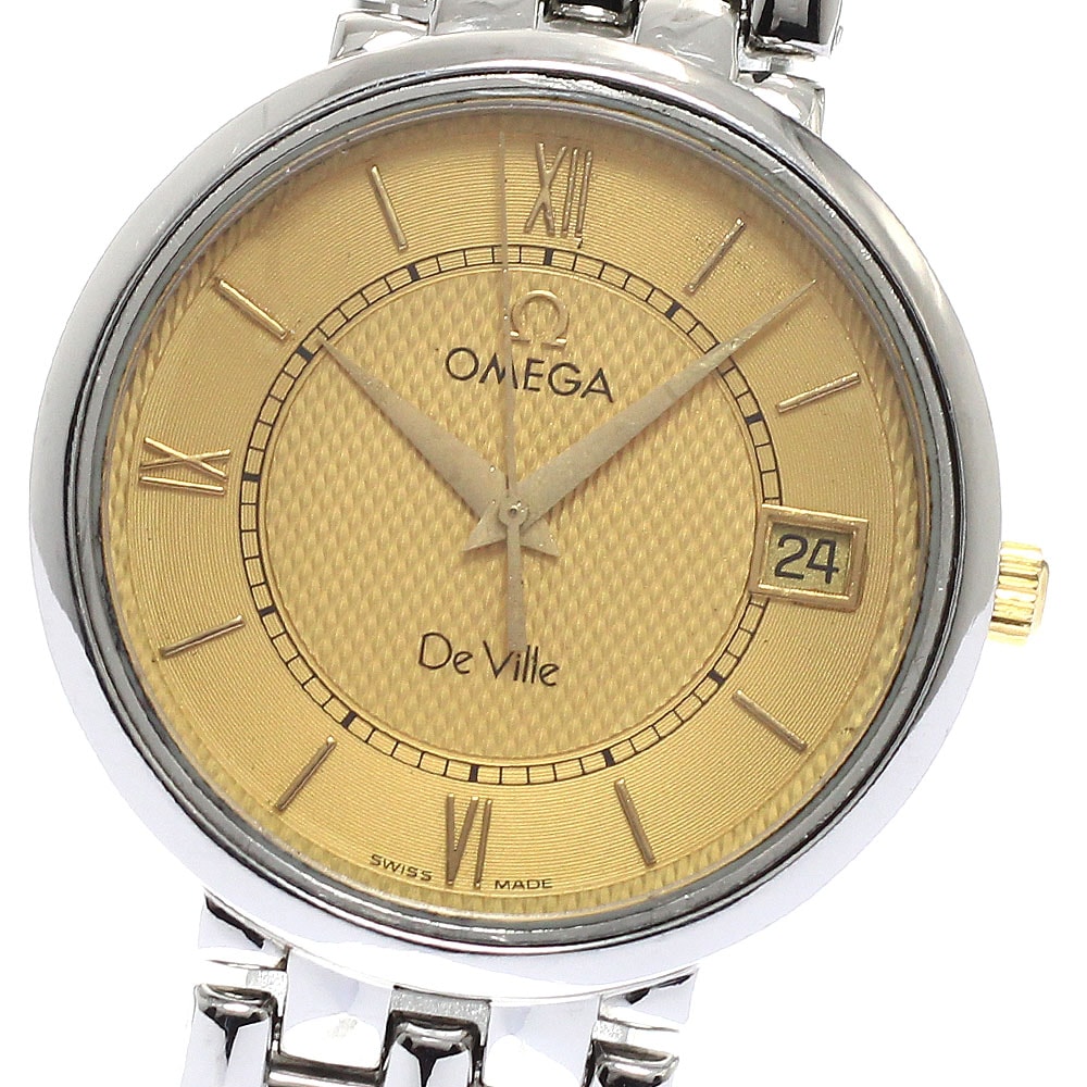 オメガ OMEGA デビル プレステージ クォーツ メンズ _944147