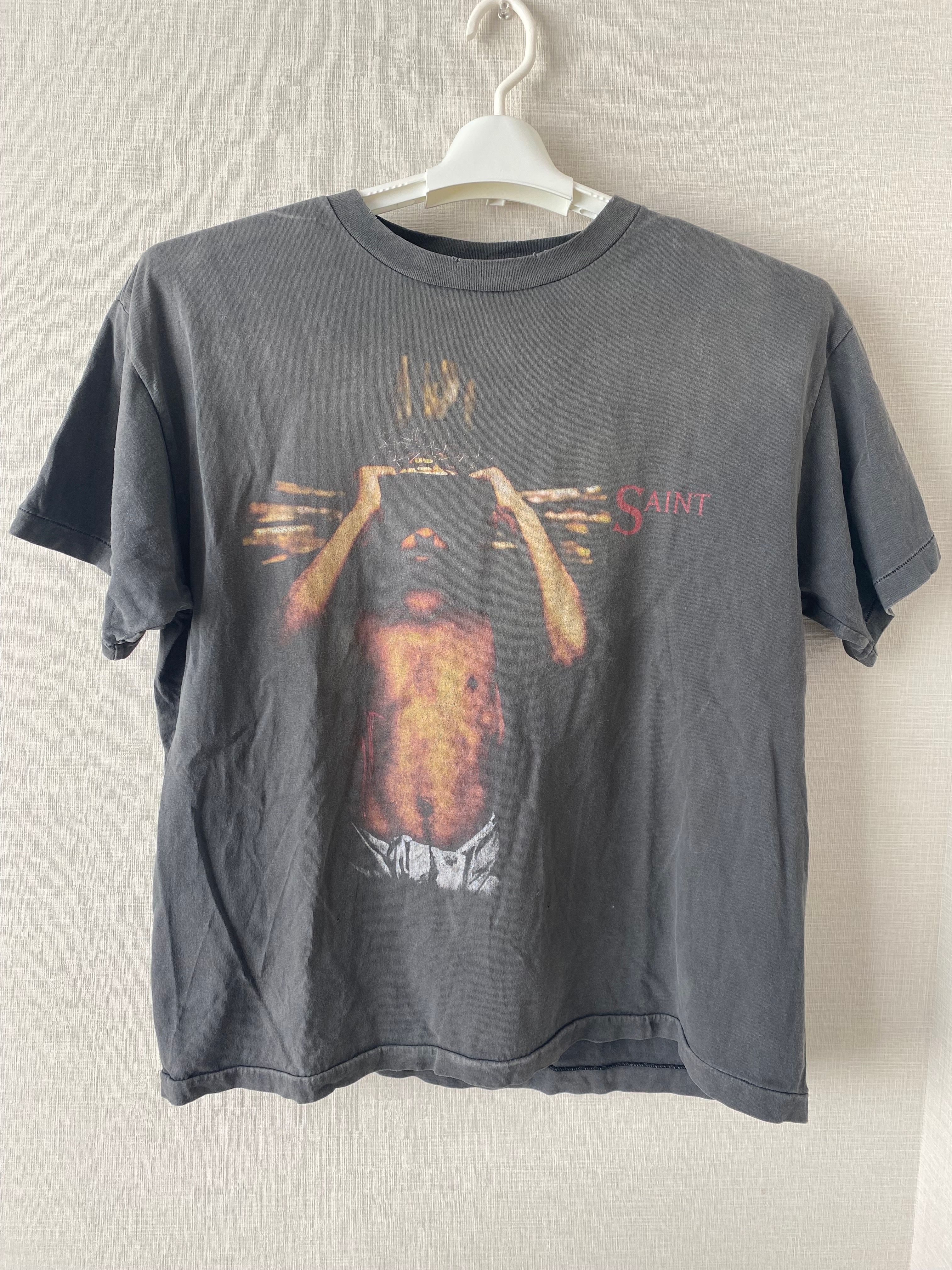 SAINT Mxxxxxx  We Live Hell Tee "Black"