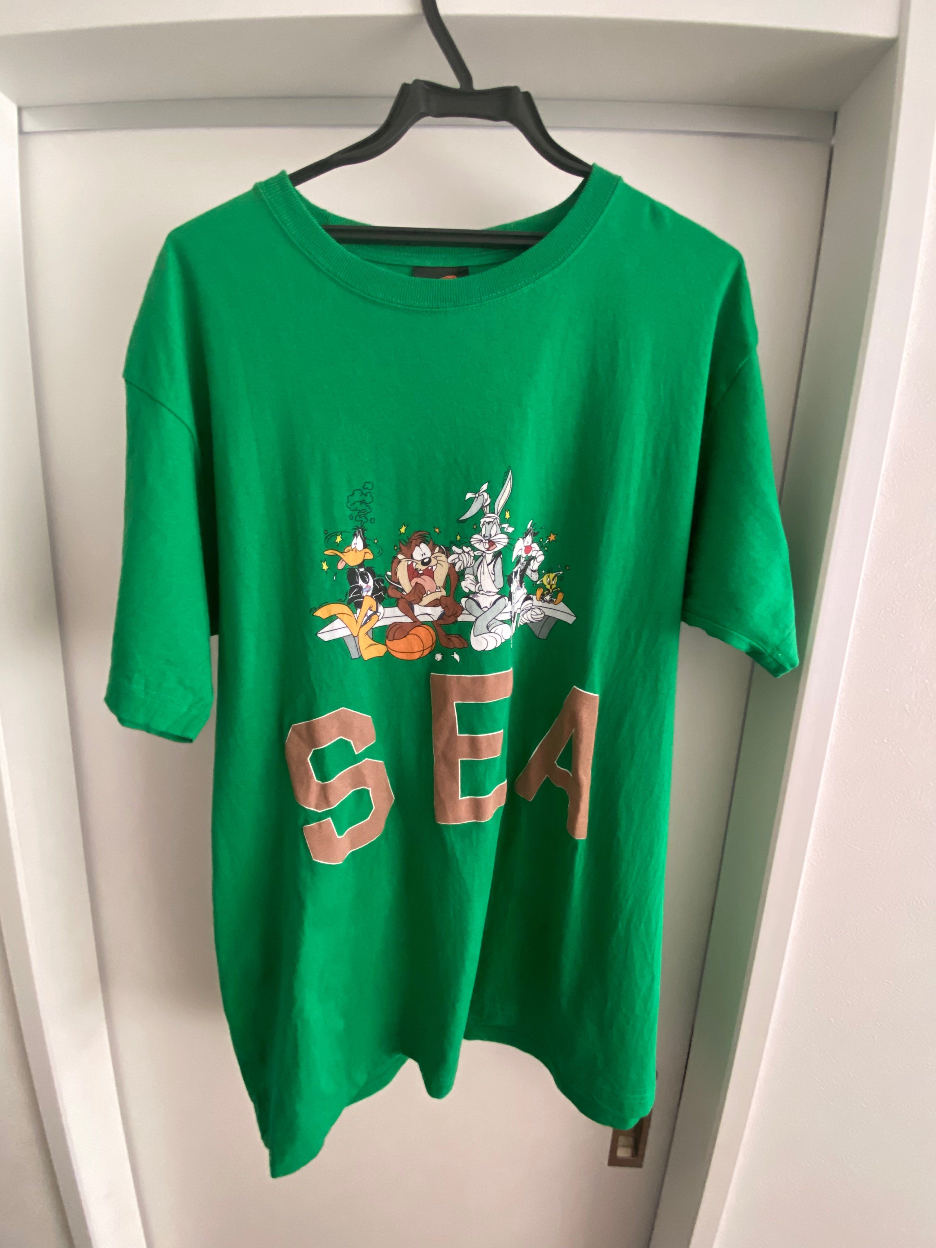 WIND AND SEASPACE JAM (HURTS & SEA) S/S TEE "M.Green"