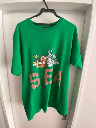 WIND AND SEASPACE JAM (HURTS & SEA) S/S TEE "M.Green"