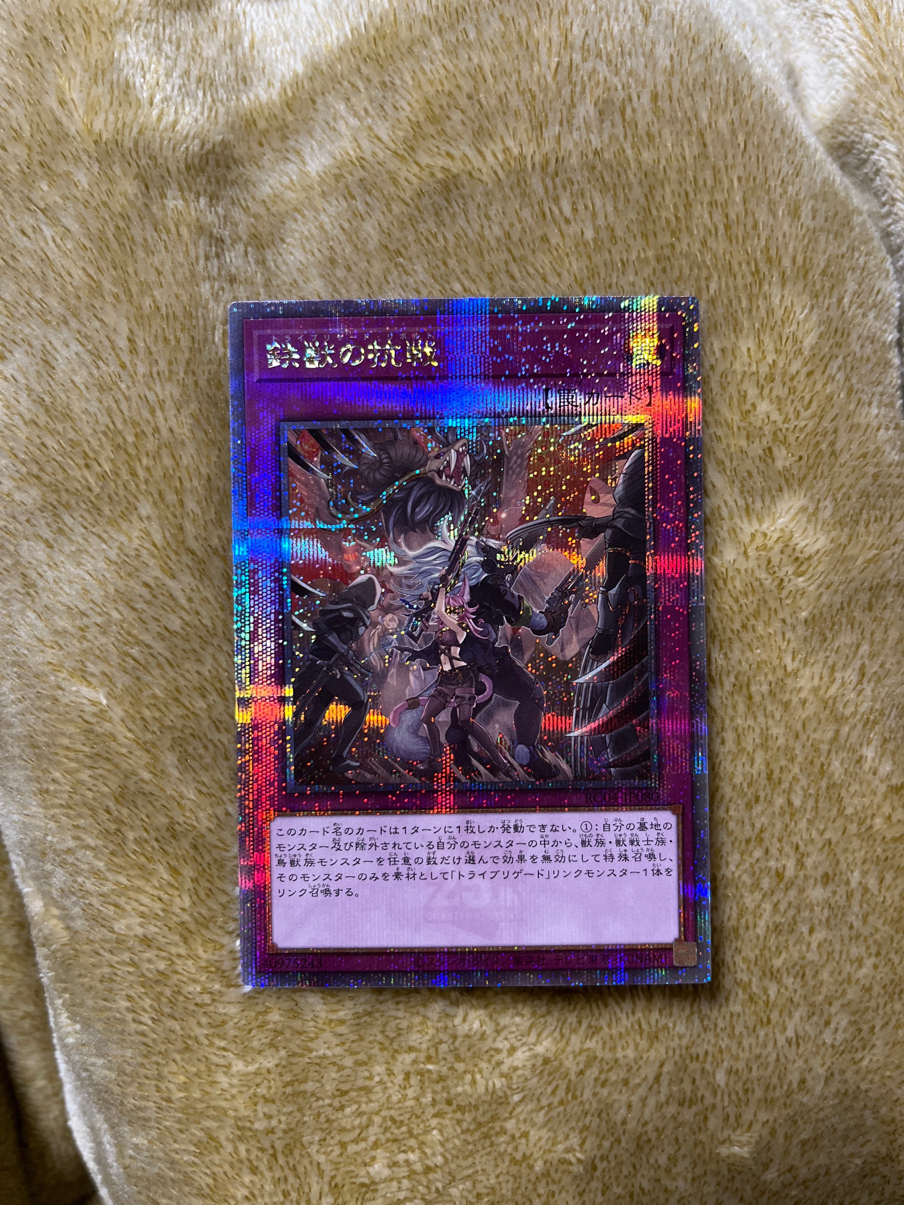 鉄獣の抗戦 25th SE[RC04-JP080](レアリティコレクション クォーターセンチュリーエディション)