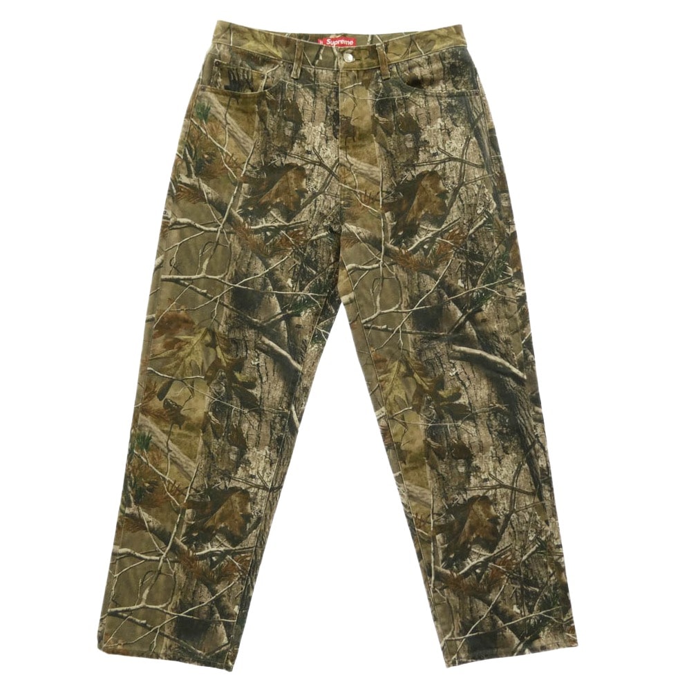 Supreme シュプリーム デニムパンツ 25AW Baggy Jean Realtree AP Camo リアルツリー AP カモ バギー デニムパンツ マルチカラー系 32【新古品】【未使用】【中古】