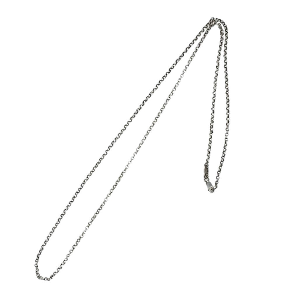 Chrome Hearts Roll Chain Necklace "Silver"