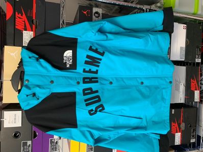 Supreme x The North Face Arc Logo Mountain Parka "Blue"