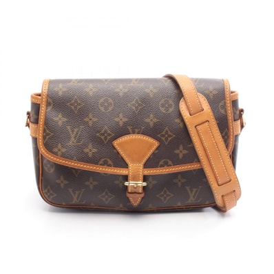 ルイ・ヴィトン LOUIS VUITTON ソローニュ ショルダーバッグ バッグ PVCコーティングキャンバス レザー モノグラム レディース ブラウン系 M42250 【中古】