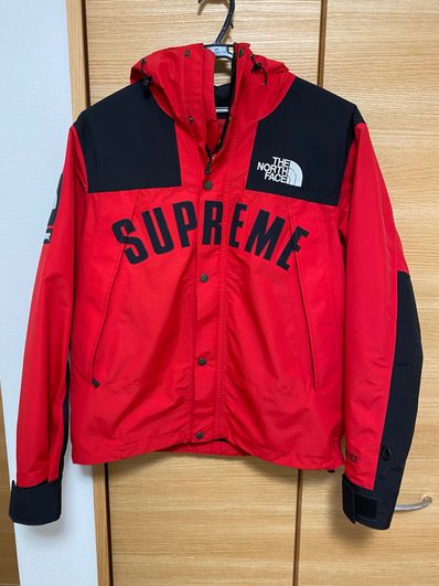 Supreme x The North Face Arc Logo Mountain Parka "Red"