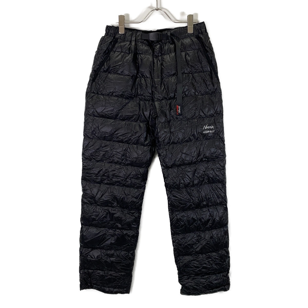 ナンガ 【×Gramicci】GUP2-F3001 ブラック UL Portable Down Pants ダウンパンツ M