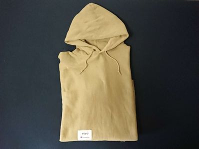 Wtaps ACADEMY / HOODED / COTTON. CHAMPION. REVERSE WEAVE "Beige"(780)
