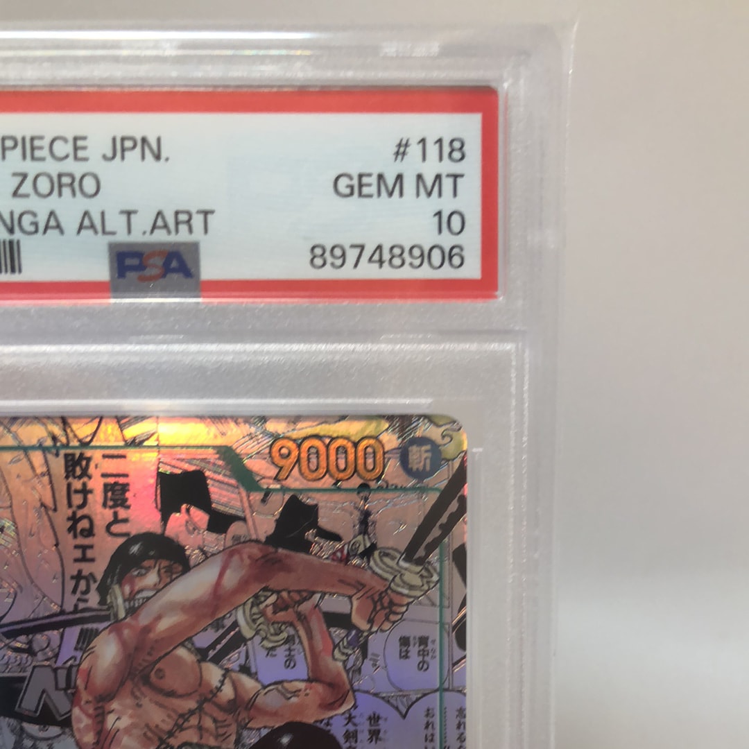 PSA 10]Roronoa Zoro SEC-SP (Comic Parallel) [OP06-118](Booster