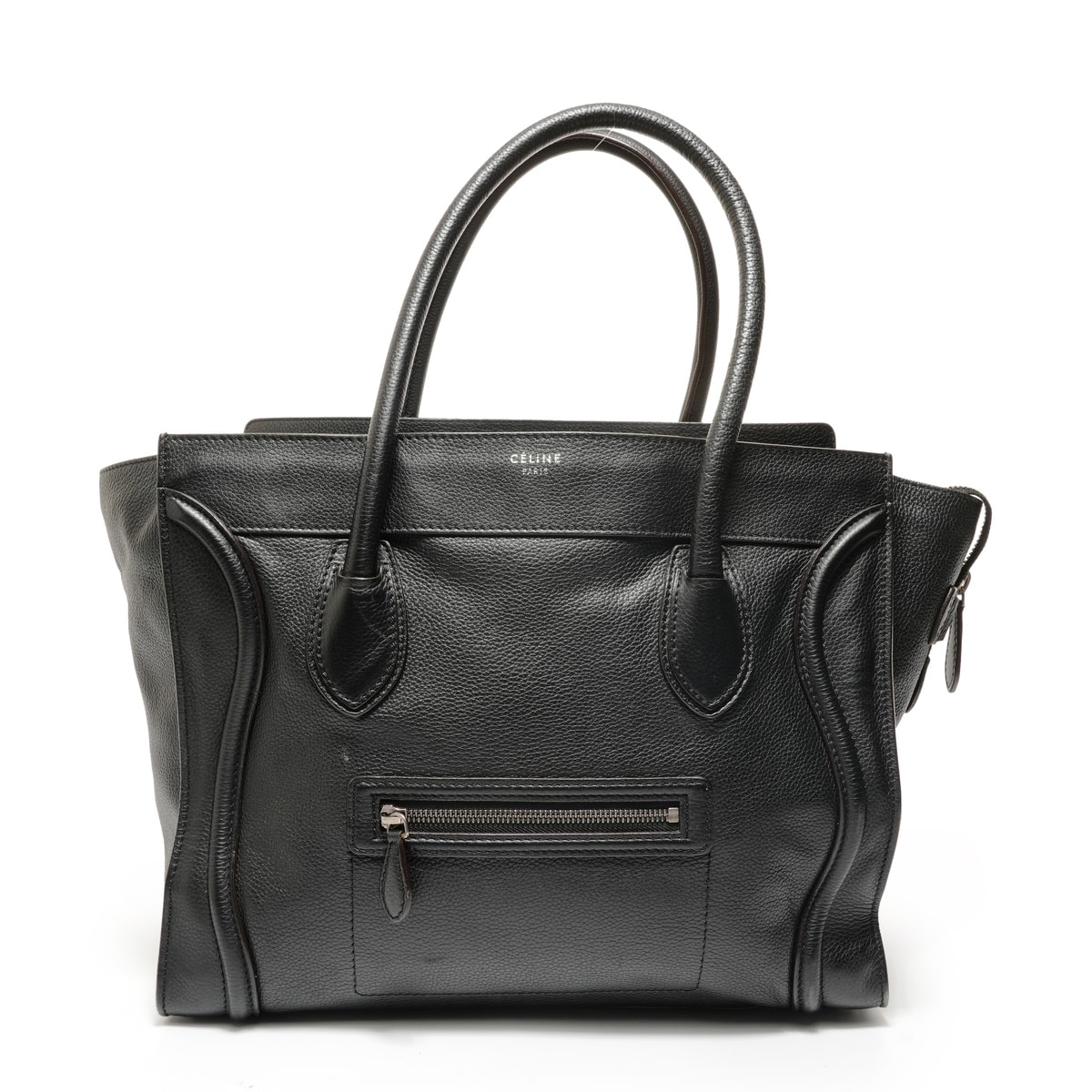 セリーヌ CELINE ラゲージ ファントムショッパー レザー ハンドバッグ【中古】