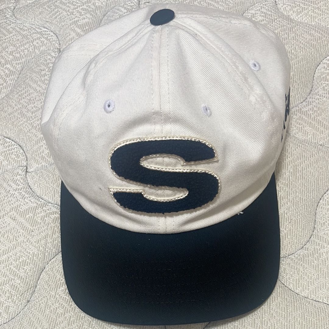 Stussy Low Pro Chenille S Snapback "Natural" 1311061