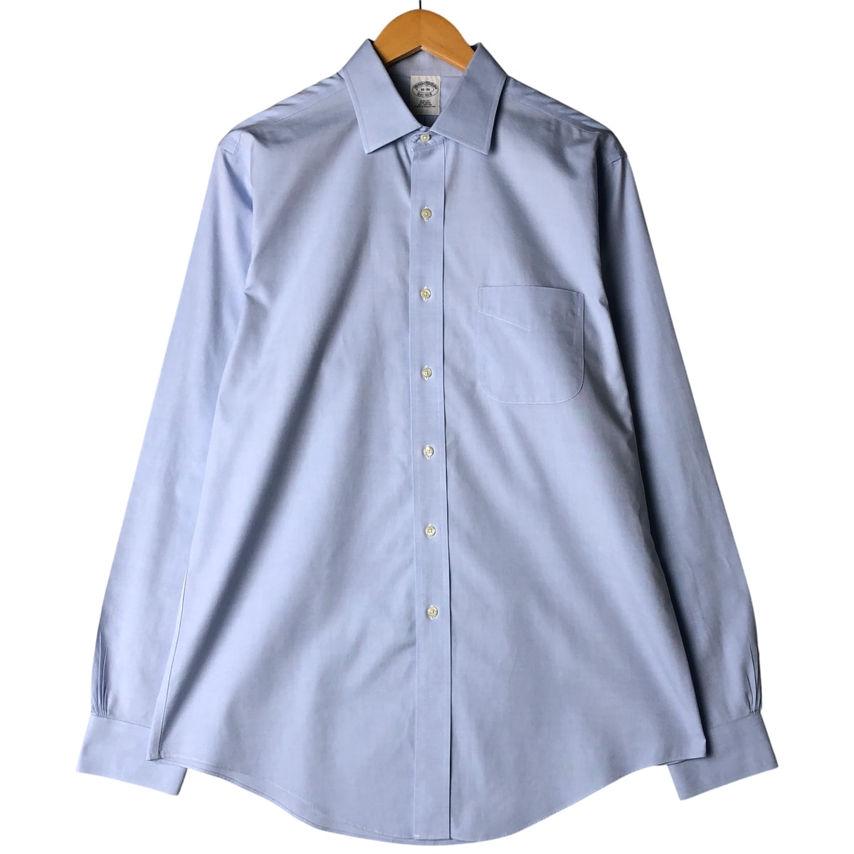 古着 ブルックスブラザーズ Brooks Brothers Est.1818 長袖 コットンシャツ メンズL相当/eaa599043
