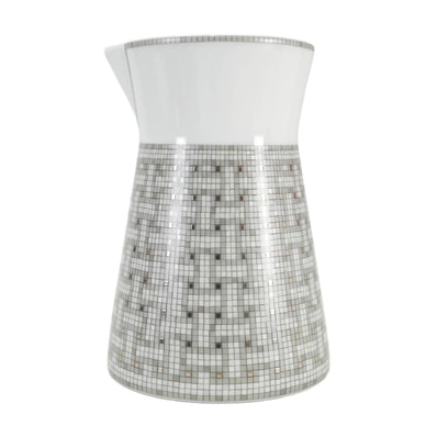 HERMES エルメス 食器 クリーマー モザイク 24 300ml プラチナ ポーセリン(陶器) 新品未使用