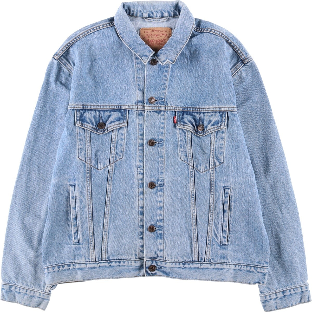 古着 90年代 リーバイス Levi's 70503-0210 デニムジャケット Gジャン メンズXL相当 ヴィンテージ/eaa591920