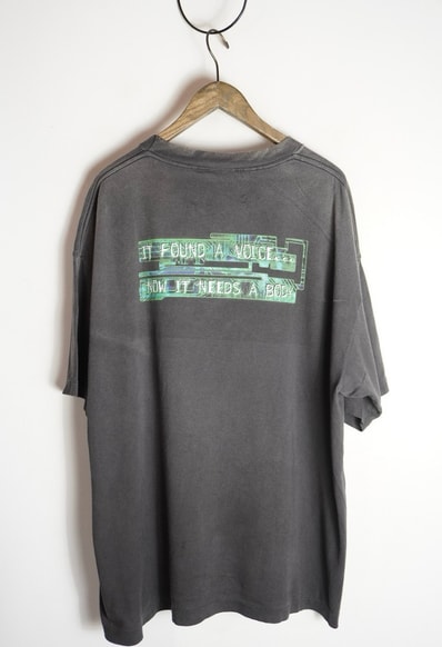 SAINT Mxxxxxx x GHOST IN THE SHELL GS_SS Tee_GITS "Black" SM-YS1-0000-C31