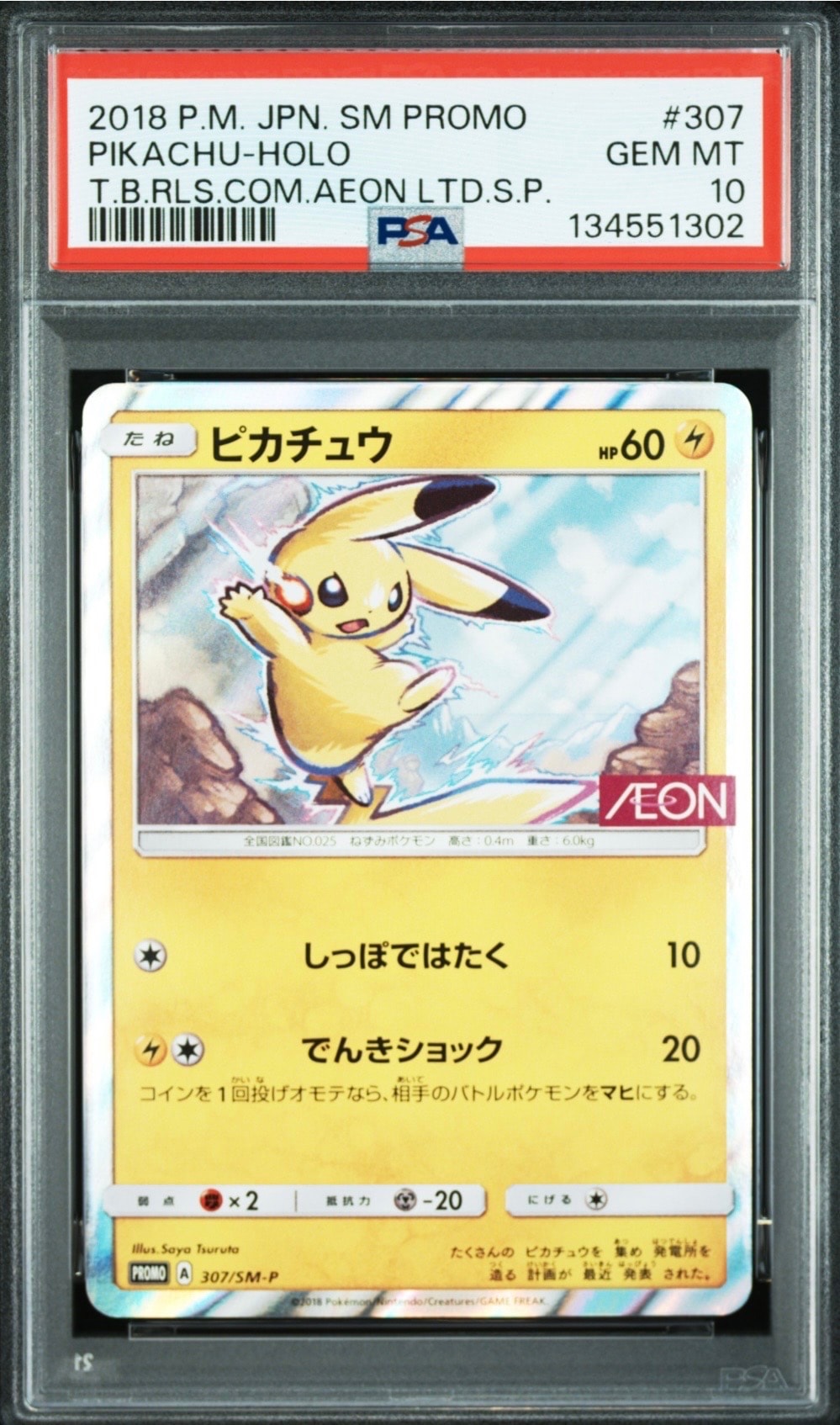 ピカチュウ: プロモ [SM-P 307](プロモーションカード「SM-P」)