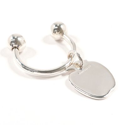 ティファニー キーホルダー アップル キーリング シルバー