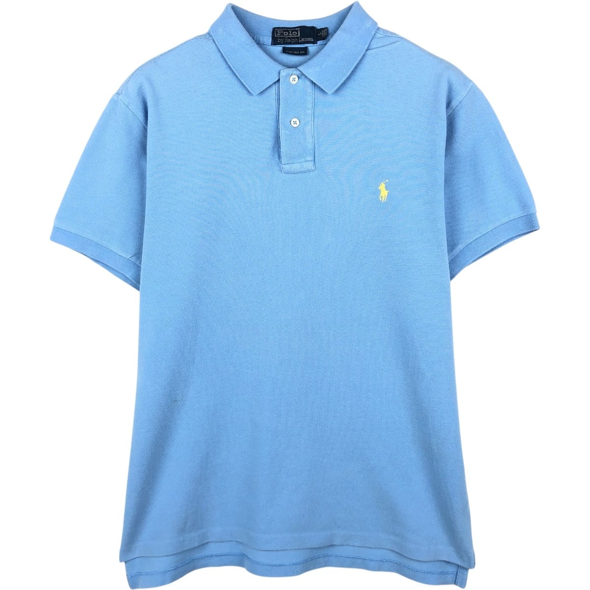 古着 ラルフローレン Ralph Lauren POLO by Ralph Lauren CUSTOM FIT 半袖 ポロシャツ メンズL相当/eaa656546