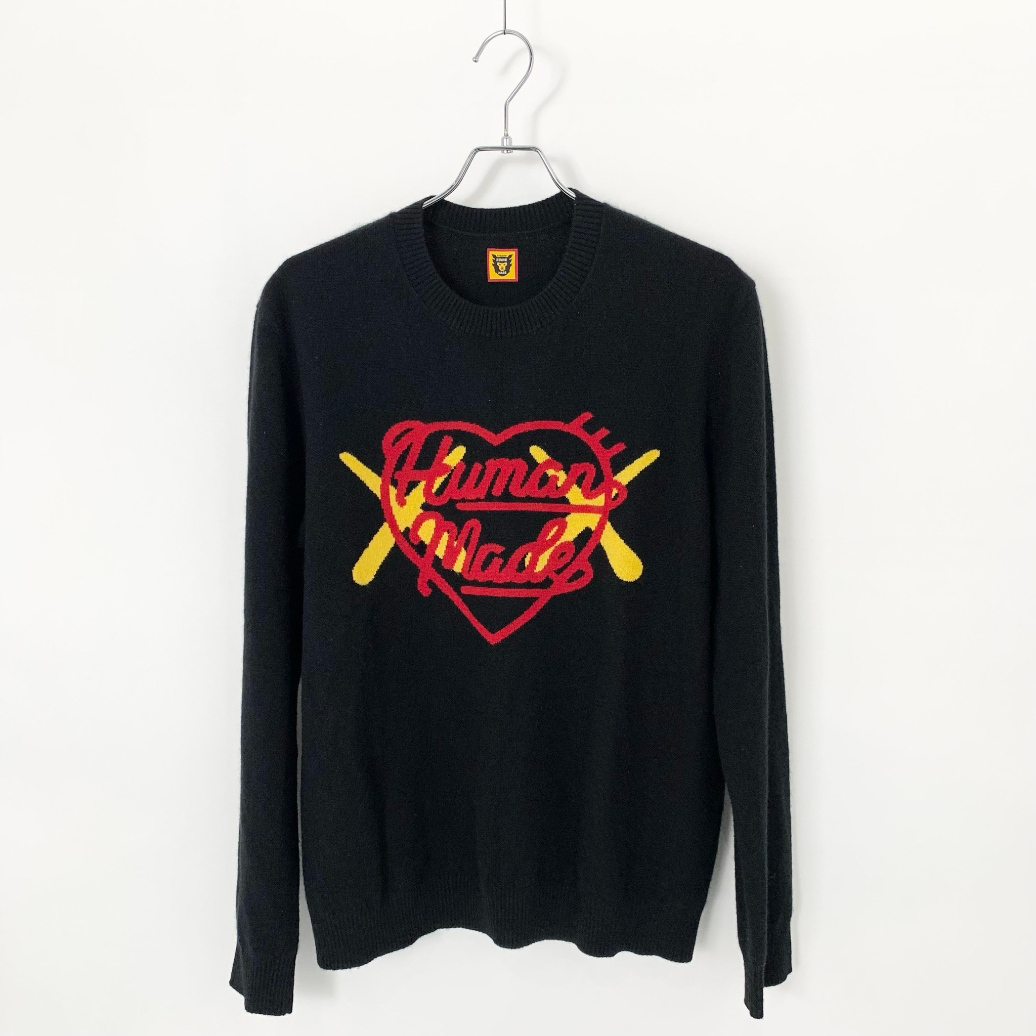 HUMAN MADE x KAWS Made Knit Sweater "Black"