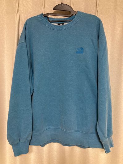 Supreme x The North Face Pigment Printed Crewneck "Blue"