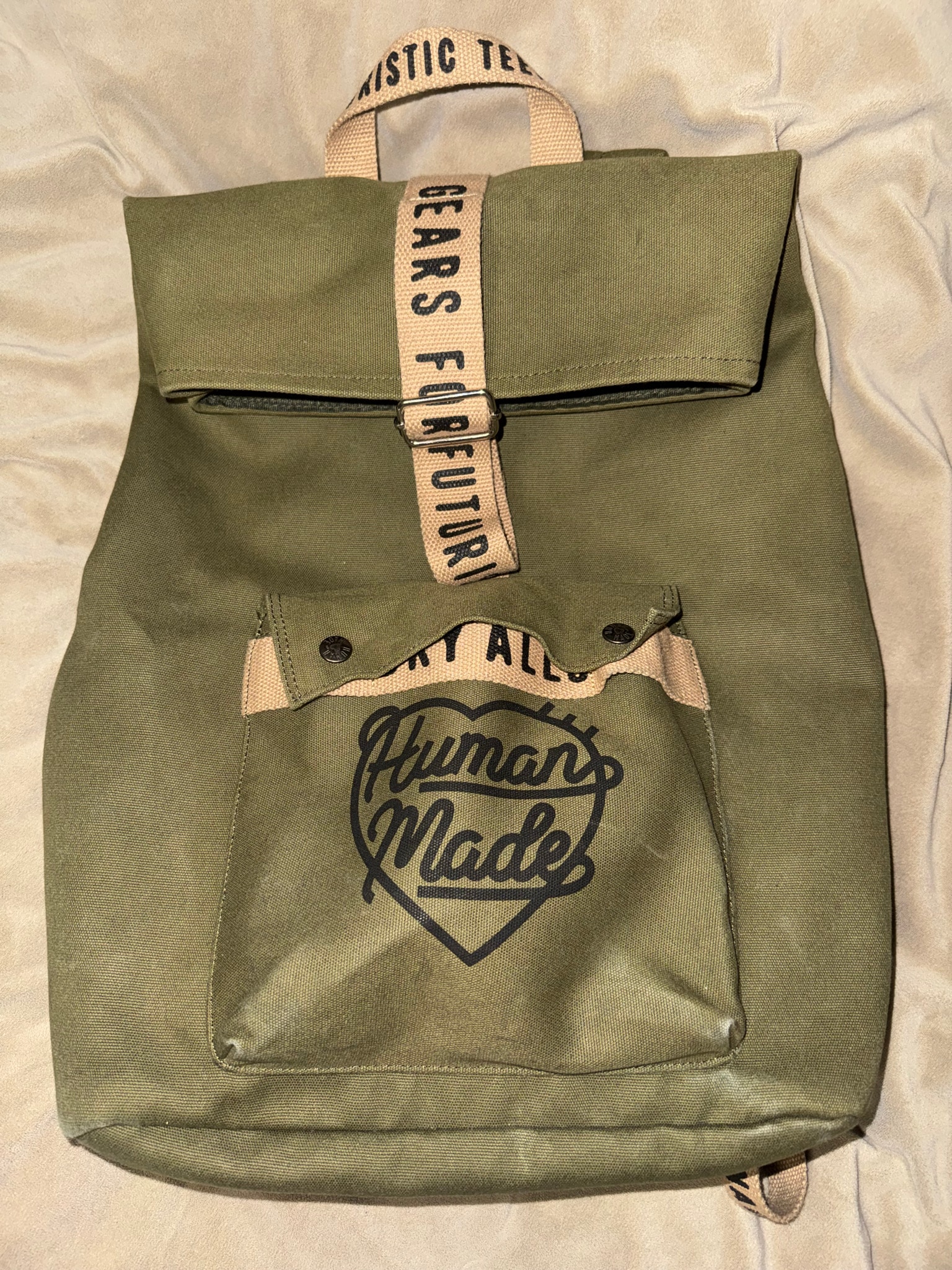 HUMAN MADE Hunting Bag "Olive Drab"