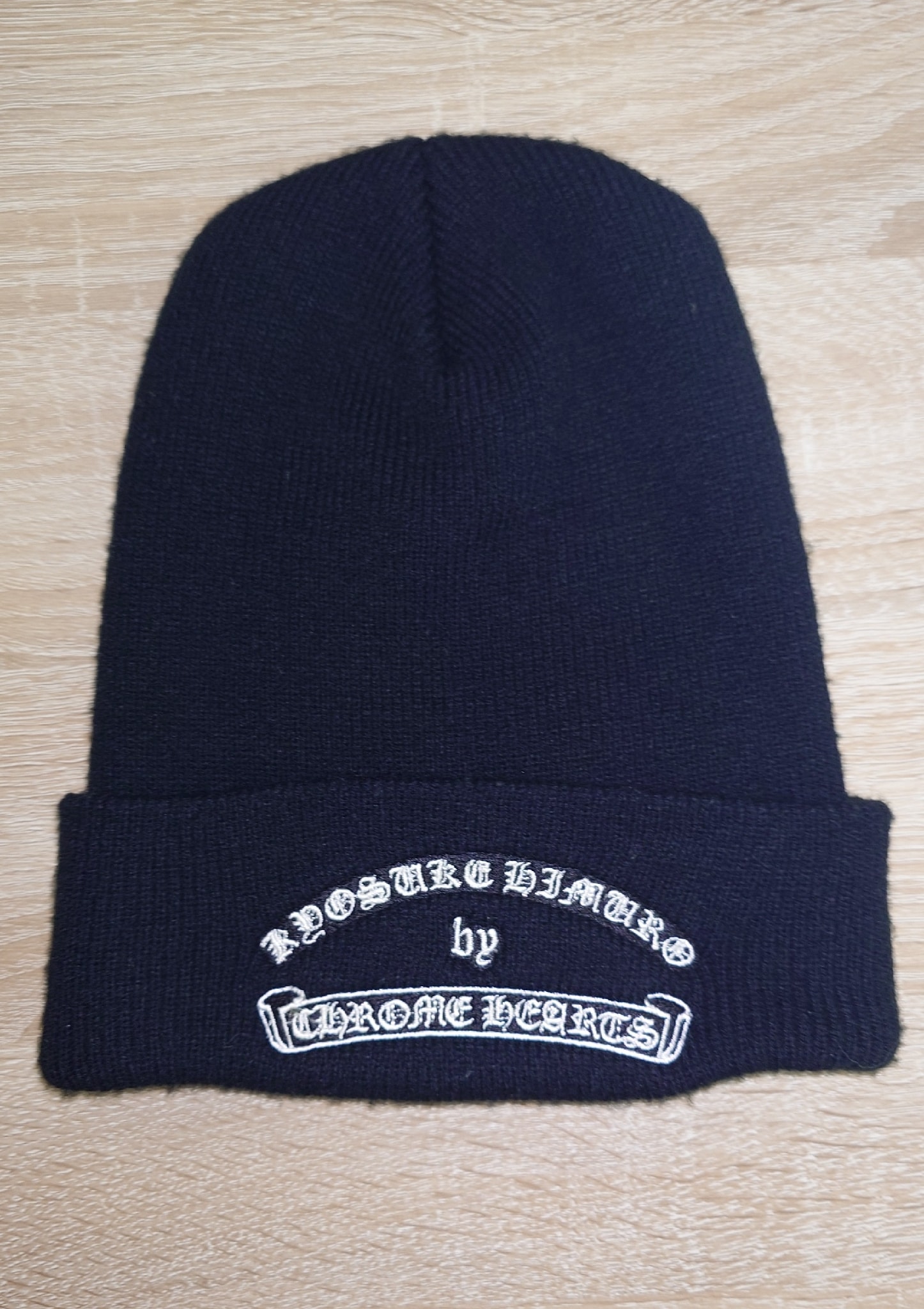 Chrome Hearts x Kyosuke Himuro 2000 Tour Beat Haze Odyssey Scroll Watch Beanie "Black"