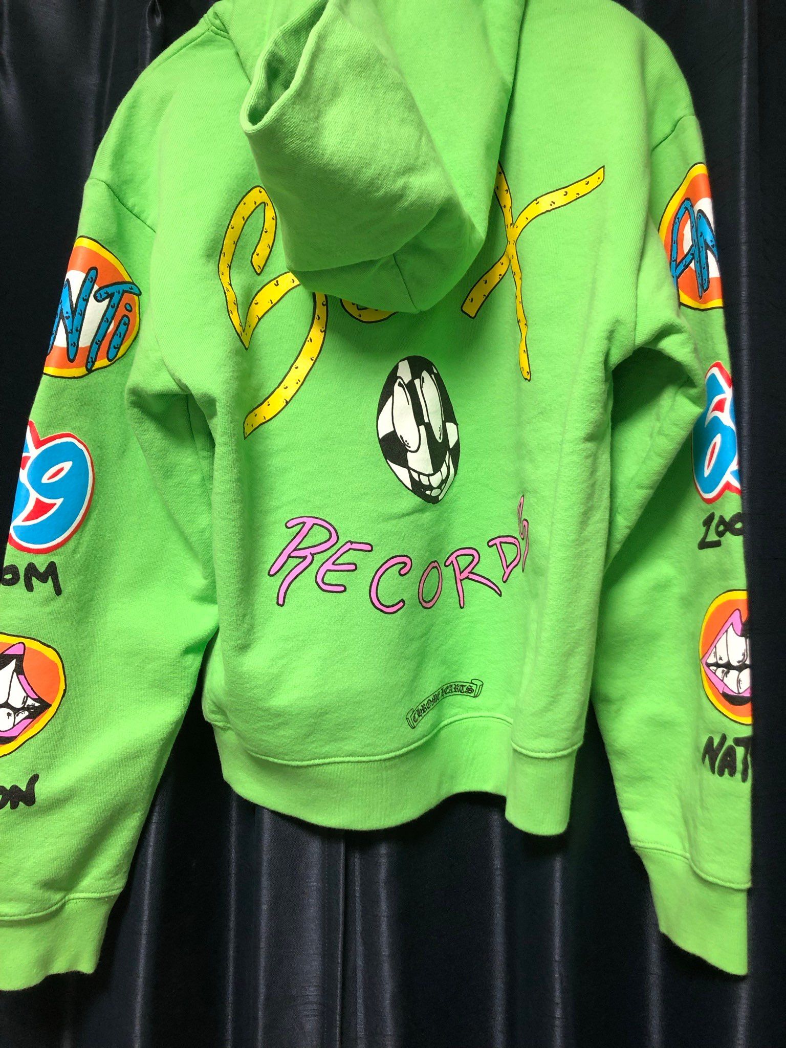 Chrome Hearts Matty Boy Sex Records Hoodie "Citrus"
