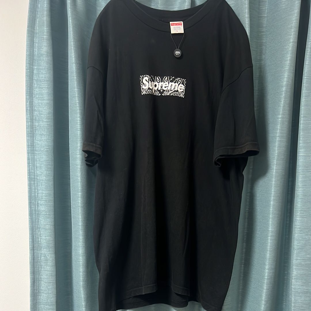 Supreme Bandana Box Logo Tee "Black"