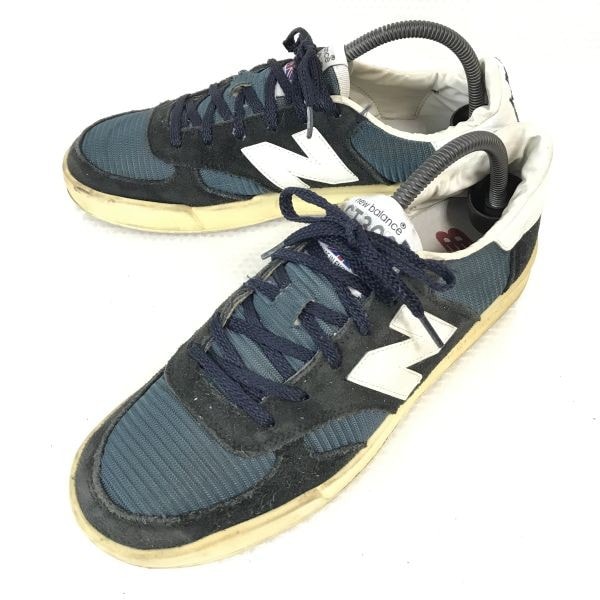 UK/英国/イングランド製★new balance/ニューバランス★CT300SNW/スニーカー【US9D/27.0/黒×紺/black×navy blue】sneakers/Shoes◆bQ-444